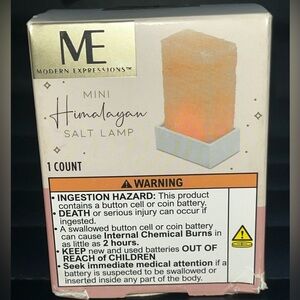 ME mini pink salt lamp